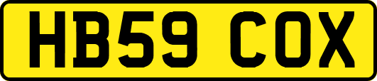 HB59COX
