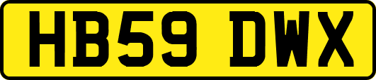 HB59DWX
