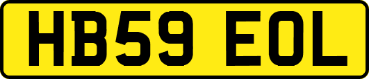 HB59EOL