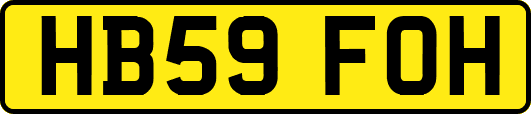 HB59FOH