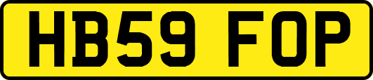 HB59FOP