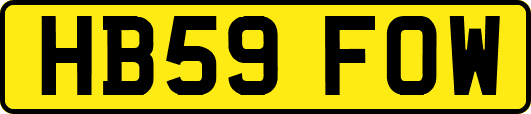 HB59FOW