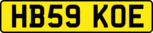 HB59KOE