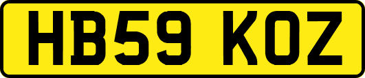 HB59KOZ