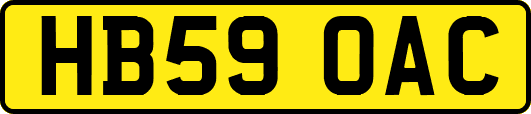 HB59OAC