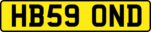 HB59OND