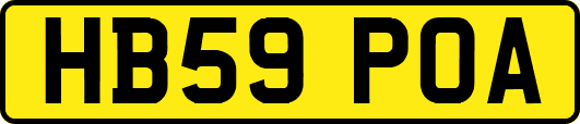 HB59POA