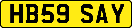HB59SAY