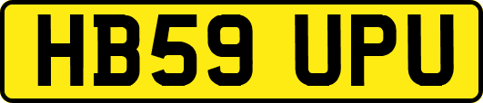 HB59UPU