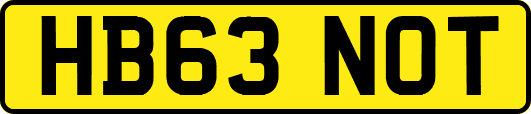 HB63NOT