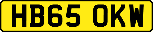 HB65OKW