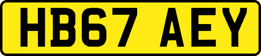 HB67AEY