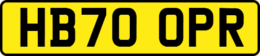HB70OPR