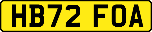 HB72FOA