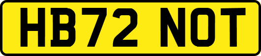 HB72NOT