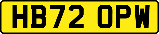 HB72OPW