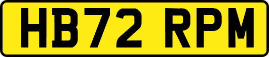 HB72RPM