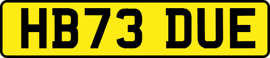 HB73DUE