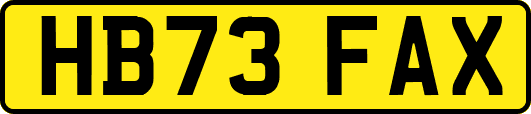 HB73FAX