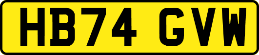HB74GVW
