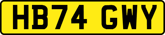 HB74GWY