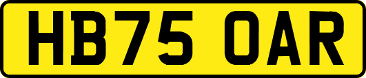 HB75OAR
