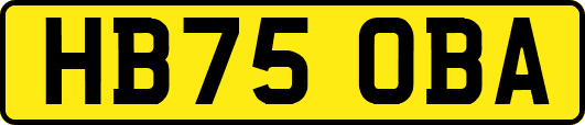 HB75OBA