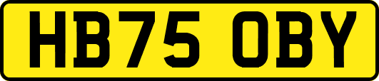 HB75OBY