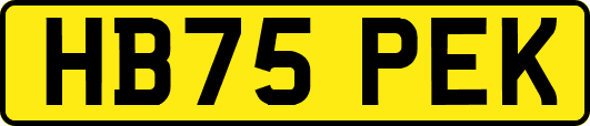 HB75PEK