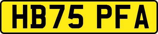 HB75PFA