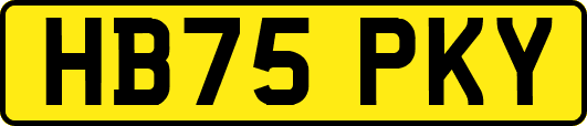 HB75PKY