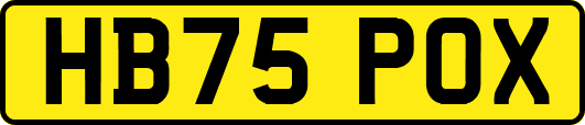 HB75POX