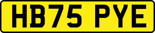 HB75PYE