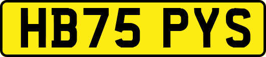 HB75PYS
