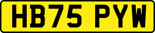 HB75PYW