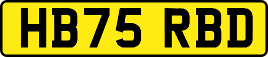 HB75RBD