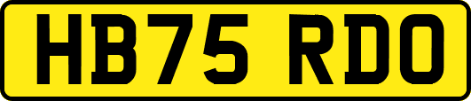 HB75RDO
