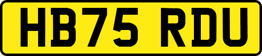 HB75RDU