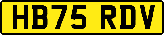HB75RDV