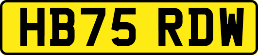 HB75RDW