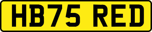 HB75RED
