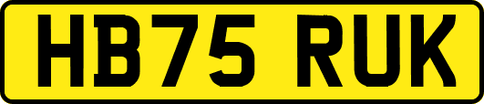 HB75RUK