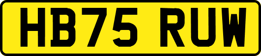 HB75RUW