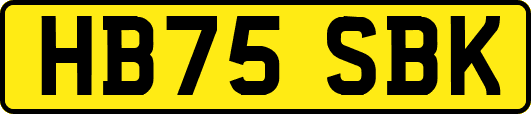 HB75SBK