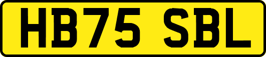HB75SBL