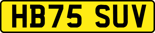 HB75SUV