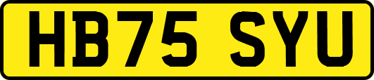 HB75SYU