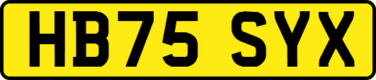 HB75SYX