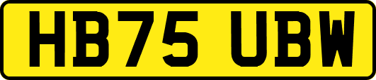 HB75UBW
