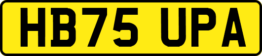 HB75UPA